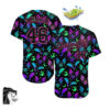 3d-pattern-bright-multicolored-halloween-bats-baseball-jersey_-custom-baseball-jersey-1_paktpt 3D Pattern Bright Multicolored Halloween Bats Baseball Jersey, Custom Baseball Jersey