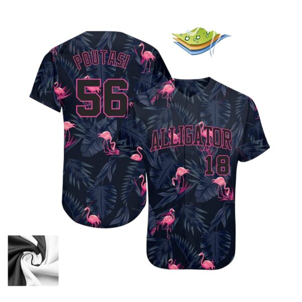 3d-pattern-design-hawaii-flamingo-baseball-jersey_-custom-baseball-jersey-1_eljxc6 3D Pattern Design Hawaii Flamingo Baseball Jersey, Custom Baseball Jersey