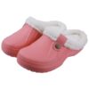 Cozy Pink Clogs with Warm Fleece Lining 2 Cozy Pink Clogs with Warm Fleece Lining