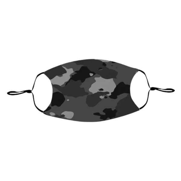 Night Camo Print Adult Face Mask
