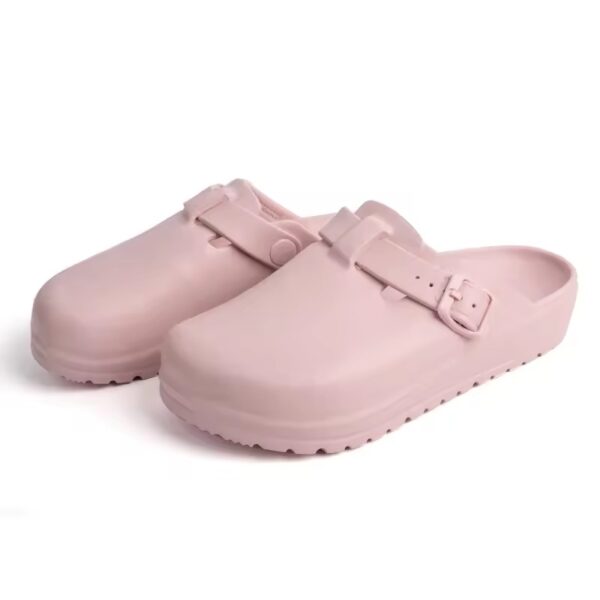 Pastel Pink EVA Clogs Pastel Pink EVA Clogs with Adjustable Strap