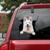 Adorable German Shepherd Crack Sticker Album - Cute Car Window Stickers Gift