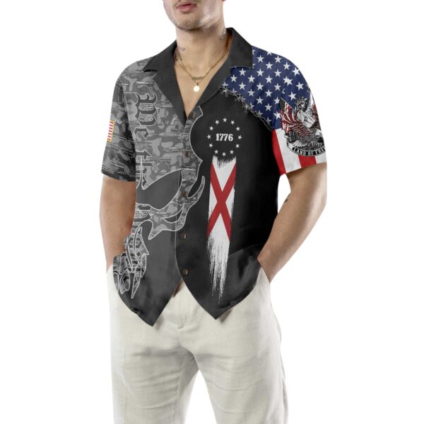 alabama-patriot-hawaiian-shirt-unique-design-collared-shirt-for-adults-3_jriucy Alabama Patriot Hawaiian Shirt - Unique Design Collared Shirt for Adults