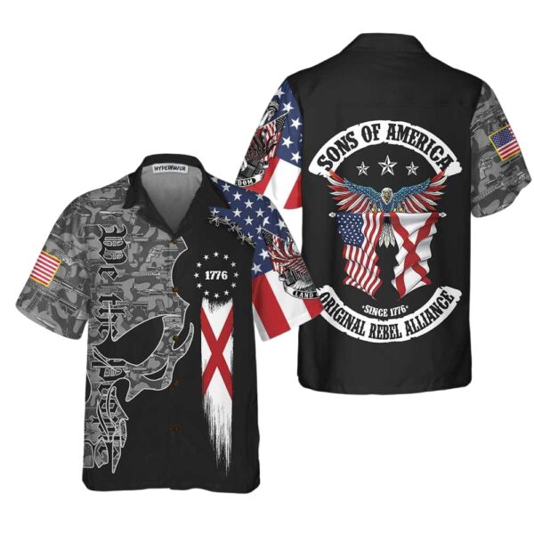 alabama-patriot-hawaiian-shirt-unique-design-collared-shirt-for-adults-4_oribcy Alabama Patriot Hawaiian Shirt - Unique Design Collared Shirt for Adults