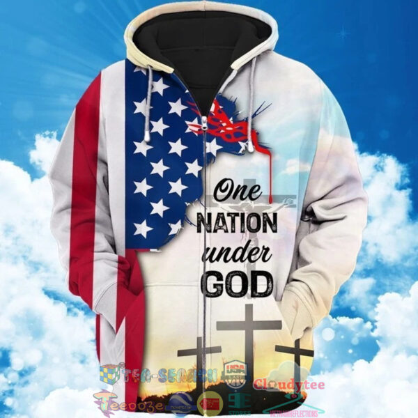 american-flag-3d-hoodie-4th-of-july-independence-day_cy4s8u American Flag 3D Hoodie - One Nation Under God
