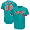 aqua-red-white-baseball-jersey_-custom-baseball-jersey-2_ihpqeb Aqua Red White Baseball Jersey, Custom Baseball Jersey