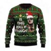 Australian Cattle Dog Jolly Dog Ugly Christmas Sweatshirt, Sweater