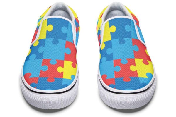 autism-awareness-blue-puzzle-slip-on-shoes-2_toeqdj Autism Awareness Blue Puzzle Slip-On Shoes