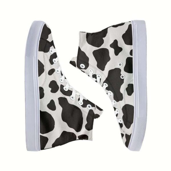 black-and-white-cow-print-all-star-high-top-sneakers-canvas-shoes_dsu5mw Black and White Cow Print All Star High Top Sneakers Canvas Shoes