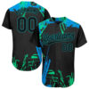 black-black-teal-light-blue-3d-pattern-design-baseball-jersey_-custom-baseball-jersey-2_n8eph6 Black Black Teal Light Blue 3D Pattern Design Baseball Jersey, Custom Baseball Jersey