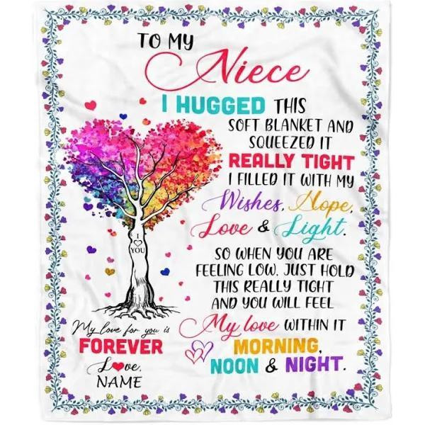 blanket-to-my-niece-blanket-from-aunt-auntie-uncle-i-hugged-this-soft-blanket-niece-birthday-blanket_j3xygw Blanket To My Niece Blanket From Aunt Auntie Uncle I Hugged This Soft Blanket Niece Birthday Blanket
