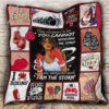Boxing Girl She Whispered Back I Am The Storm Quilt Blanket