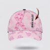 Breast Cancer Baseball Cap, Pink All Over Print Cap