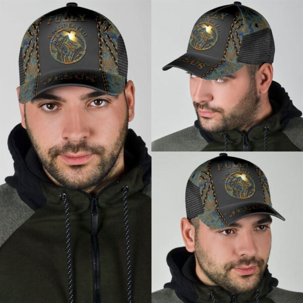 Christian Baseball Cap, Fully Vaccinated By The Blood Of Jesus Classic Cap