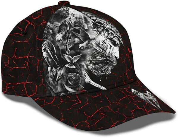 Christian Baseball Cap, Jesus Face Baseball Cap