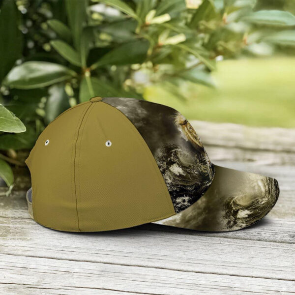 Christian Baseball Cap, Jesus Lion Water Art Baseball Cap