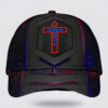 Christian Baseball Cap, Jesus Save Cross Classic Hat All Over Print