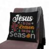 Christian Christmas Pillow Jesus Is The Reason For The Season