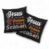 Christian Christmas Pillow Jesus Is The Reason For The Season