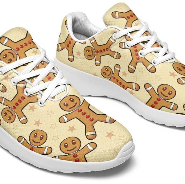 christmas-gingerbread-pattern-sneakers-shoes-for-men-women_pt7gdx Christmas Gingerbread Pattern Sneakers Shoes For Men Women