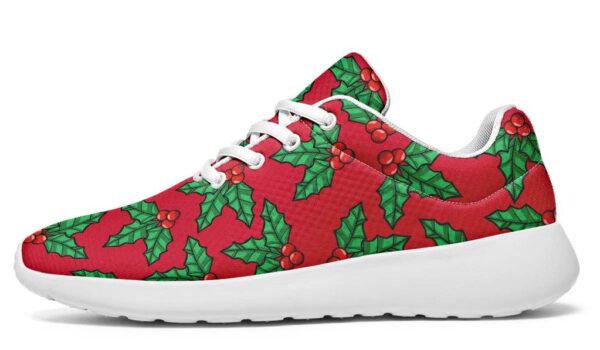 christmas-red-and-green-mistletoe-sneakers-shoes-for-men-women-3_oksa6d Christmas Red And Green Mistletoe Sneakers Shoes For Men Women