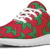 christmas-red-and-green-mistletoe-sneakers-shoes-for-men-women-4_hoefre Christmas Red And Green Mistletoe Sneakers Shoes For Men Women