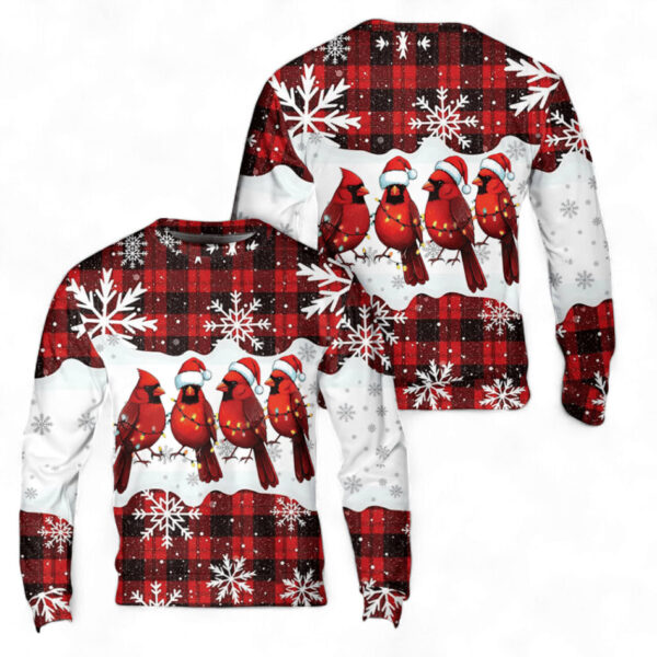christmas-red-cardinal-sweater-1_rsgdck Christmas Red Cardinal Sweater
