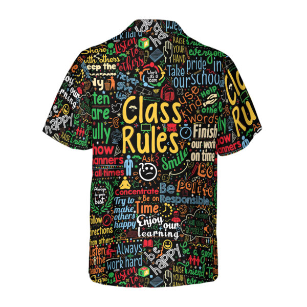 class-rules-hawaiian-shirt-for-teachers-fun-gift-idea-for-men-_-women-1_bfpthl Class Rules Hawaiian Shirt for Teachers - Fun Gift Idea for Men & Women
