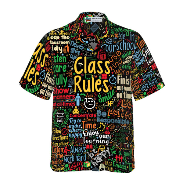 class-rules-hawaiian-shirt-for-teachers-fun-gift-idea-for-men-_-women-2_ipyyvw Class Rules Hawaiian Shirt for Teachers - Fun Gift Idea for Men & Women