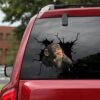 Cute Monkey Car Stickers - Funny Window Decals for 7 Year Anniversary Gift
