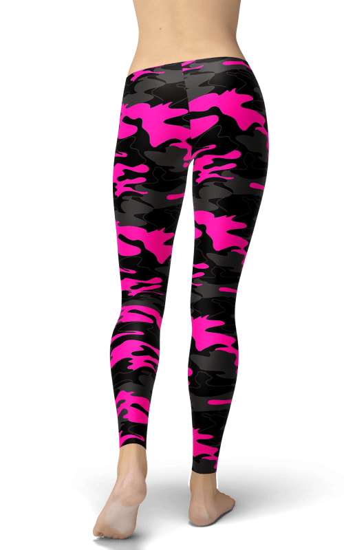 dark-pink-camouflage-print-leggings-for-women-stylish-comfortable-activewear-4_qkkfqh Dark Pink Camouflage Print Leggings for Women - Stylish & Comfortable Activewear
