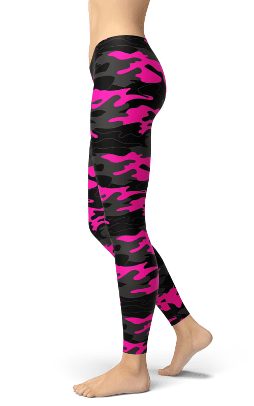 dark-pink-camouflage-print-leggings-for-women-stylish-comfortable-activewear-5_mwh0n5 Dark Pink Camouflage Print Leggings for Women - Stylish & Comfortable Activewear