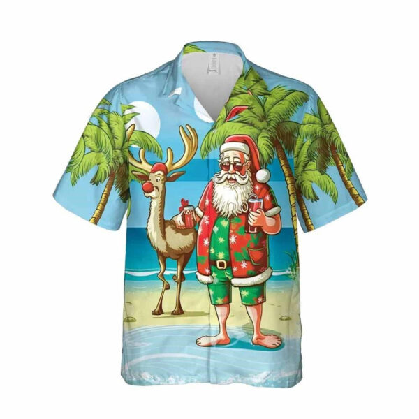 drunk-santa-surfing-hawaiian-shirt-festive-xmas-beachwear-for-holiday-fun_sqknlz Drunk Santa Surfing Hawaiian Shirt – Festive Xmas Beachwear for Holiday Fun