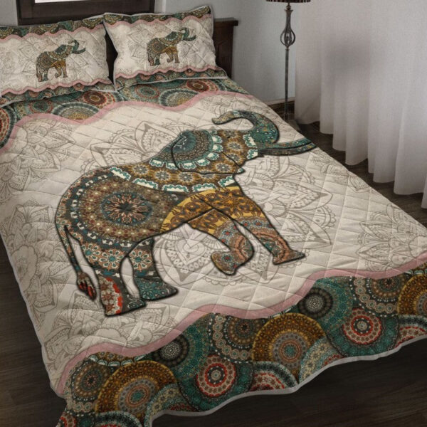 elephant-quilt-set-mandala_kdkmjk Elephant Quilt Set Mandala