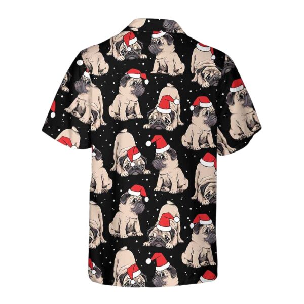 festie-pug-puppy-hawaiian-shirt-perfect-christmas-gift-for-pug-loers-1_mg5pyf Festive Pug Puppy Hawaiian Shirt - Perfect Christmas Gift for Pug Lovers