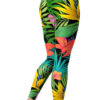 floral-print-hawaiian-leggings-for-women-soft-stylish-activewear-4_i6ipel Floral Print Hawaiian Leggings for Women - Soft & Stylish Activewear