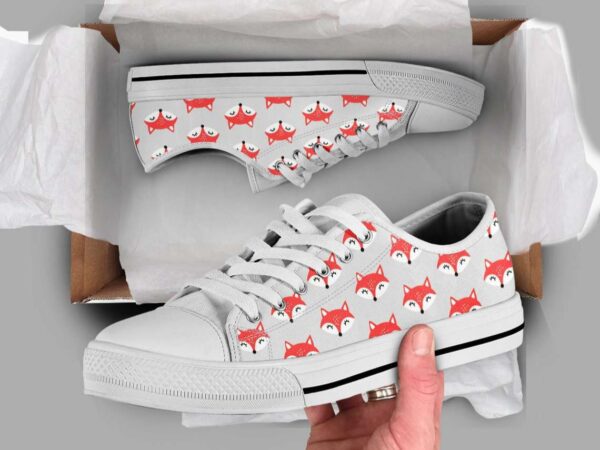fox-pattern-cute-low-top-style-shoes-2_xke55d Fox Pattern Cute Low Top Style Shoes