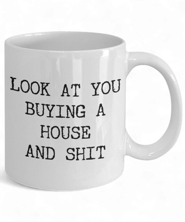 Funny Housewarming Mug for New Homeowners – Perfect Gift for First Time Buyers