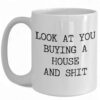 Funny Housewarming Mug for New Homeowners – Perfect Gift for First Time Buyers