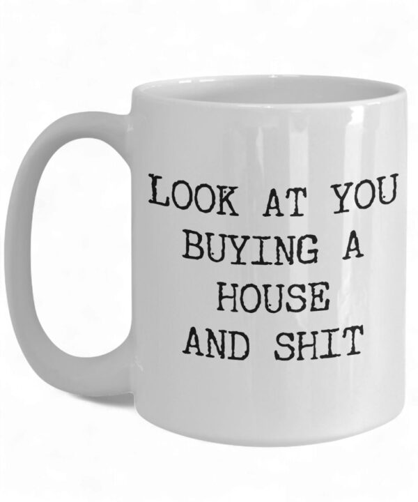Funny Housewarming Mug for New Homeowners – Perfect Gift for First Time Buyers