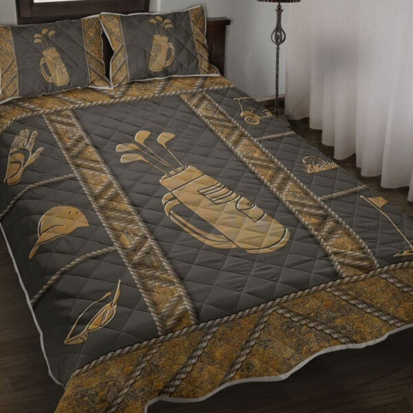 golf-quilt-set-pillow-covers_mejfau Golf Quilt Set Pillow Covers