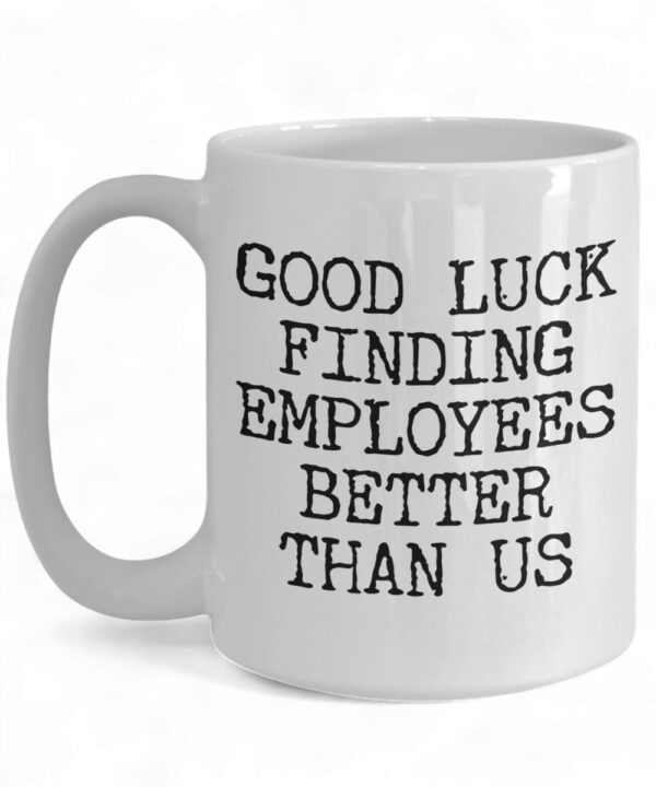 Goodbye Boss Mug - Farewell Coffee Cup Gift for Managers - Good Luck in Your Next Adventure