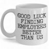 Goodbye Boss Mug - Farewell Coffee Cup Gift for Managers - Good Luck in Your Next Adventure