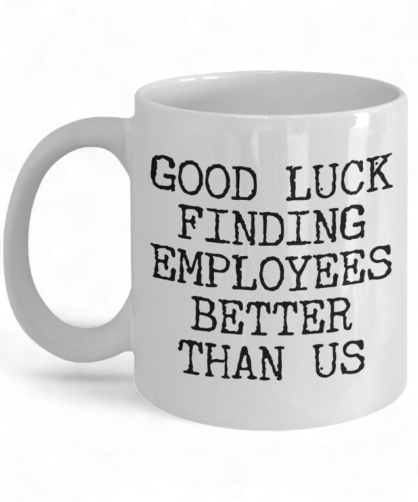 Goodbye Boss Mug - Farewell Coffee Cup Gift for Managers - Good Luck in Your Next Adventure