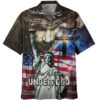 Independence Day Hawaiian Shirt - One Nation Under God Design for 4th of July Celebrations