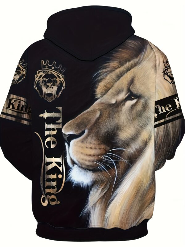 lion-graphic-hoodie-men-3d-print-kangaroo-pocket-pullover-2_cenrvm Lion Graphic Hoodie Men - 3D Print Kangaroo Pocket Pullover