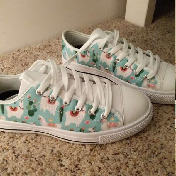 llama-lover-low-top-style-shoes-2_iwwpoj Llama Lover Low Top Style Shoes