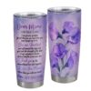 Personalized Flower Tumbler for Meme - Custom Stainless Steel Mug for Mother's Day & Birthdays