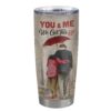 Personalized Stainless Steel Tumbler for Wife - Love Letter Travel Mug Gift