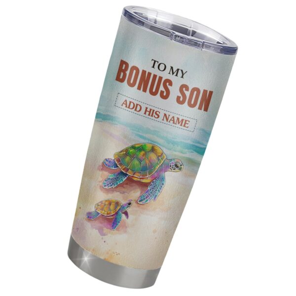 personalized-turtle-tumbler-for-bonus-son-unique-gift-for-graduation-_-birthday-1_wrsv3b Personalized Turtle Tumbler for Bonus Son - Unique Gift for Graduation & Birthday